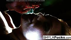 Pussy and ass play with shyla's fetish smoking hot solo video