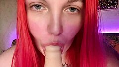 New homemade blowjob video featuring a pretty face and tasty dick