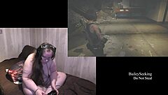 Explore the world of fetish with naked gamer X