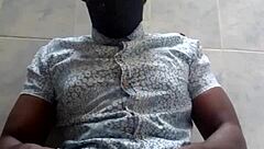 Ebony Wife's Webcam Tease with Monster Cock Latino Leading to Intense Orgasm.