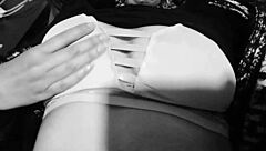 Do you enjoy watching me tease my big tits during this sensual massage?