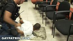 Intense Emotions Surge During Rough Gay Patrol Bust In Barbershop Shakedown Of Black Suspect