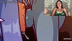 Intriguing hentai prostitute reacts to cum challenge 30