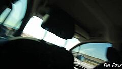 Intense Emotions As Step Mom Gives Handjob On Roadtrip And Masturbates - Fifi Foxx