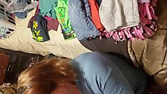 my aunt desires to suck my cock, and i fuck her mouth passionately