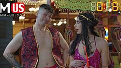 angel gostosa and franco styles tease with wet pussy and hard cock in jerkaoke ep1