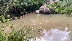 Fetish Bite Show on Small Tits Culminates in Intense Creampie Action