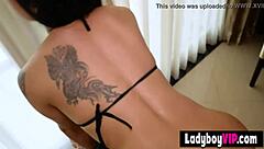 I hired that pretty pattayan ladyboy slut for rough blowjob action
