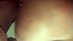 Horny milf babe with big ass bent over and fucked hard doggystyle in homemade assfucking session