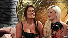 Stripped Teens Arielle Faye and Jasmine Summers Learn Lesson!