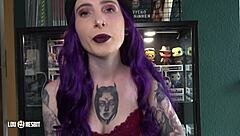 German Femdom Lou Nesbit and Lia Louise Give Dirty CEI