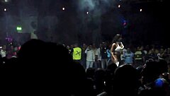 Feel the Passion as Sexy Colombian Latina Strips Naked on the Salsa Dance Floor