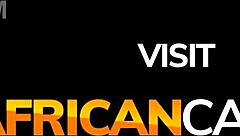 tight african milf deepthroats white boss