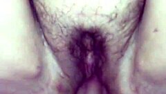 milf's fat pussy squirts with overwhelming pleasure