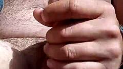 enjoying the outdoors in nature