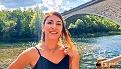 Busty blonde vicky vette gets horny and rubs her pussy in the office!