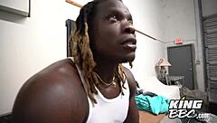 Hey, petite 18+ maddy king gets louie's small 18+ mouth on big black cock in intense interracial gangbang reality scene