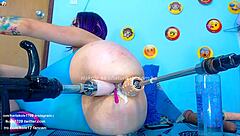 Karlakole Teases Her Tight Pussy With Vibrating Dildo