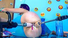 Karlakole Teases Her Tight Pussy With Vibrating Dildo