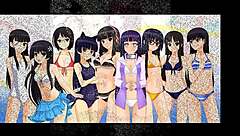 Experience the best of ecchi anime in this girl-centric video