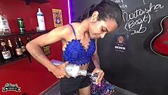 Skinny teen 18+ shares her pansexual story in a fun casting interview.