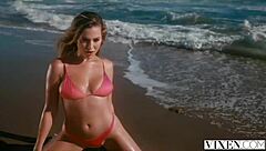 Curvaceous blonde model Blake seduces photographer with deepthroat, doggystyle, spooning, blowjob, riding, missionary, and cowgirl pussy action