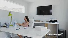 Big Tit Secretary Anissa Kate Assfucked
