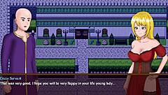 ashley the pirate loses virginity in outdoor hentai blowjob and creampie