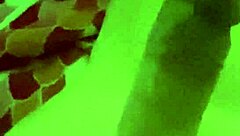 Using magic wand on husband to make him cum, creating a messy but yummy result.