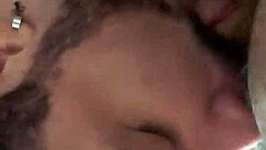 The bear enjoys his big cock being sucked