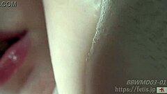 chubby cute japanese babe spits saliva and tongues 😋💦