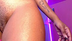 Latina solo on webcam