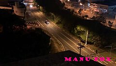 Manu Fox enjoys a deepthroat blowjob and big cock cumming