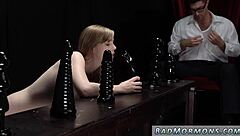 Loss Prevention Officer Ryan Brings Shoplifter Maddy May To Backroom, Ripping Clothes, Making Her Cry In Tight Pussy Missionary.