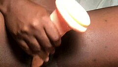 Blonde teen 18+ feels intense pleasure from big black cock blowjob with monster cock