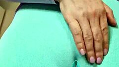 Milf Teases Cameltoe In Tight Leggings