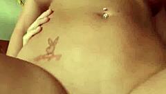 moving milf deepthroats big cock, fingering bubble butt assfucking