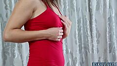 Footblowjob with jerking and licking cum off fingers