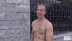 this bimbo slave is getting humiliated with rough ass to mouth and collar on leash