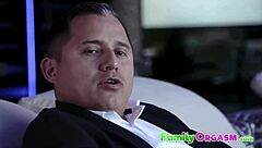 kinky stepsister gets dicked by her bald stepbrother