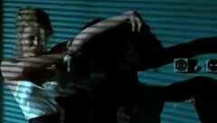 I watch celebrity striptease mashup with clothes ripped and dancing