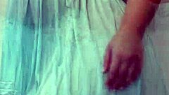 Redhead MILF Displays Big Natural Tits and Masturbates Hairy Pussy