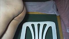 Does Blonde Mia Parker with Small Tits Enjoy Her Shaved Pussy in Kitchen?