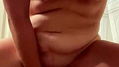 wife turns nasty slut with cucumber fucking