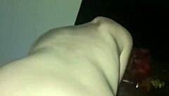 Couple's shaved pussy gets close-up muff diving today.