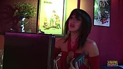 Brunette Milf Blows And Gets Facial On Table