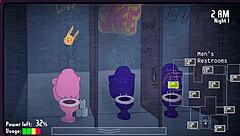 five nights at fuzzboobs hentai game pornplay ep 1 spooky furry titjob with monster cock cumshot