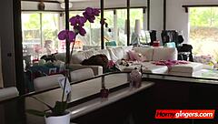 Eva's Wild Date Ends with Her Tight Pussy Demolished in Garage!