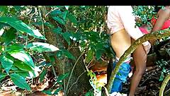 Little tasty girl being filmed by grandpa Danu for the caretaker