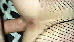 Hot Sexy Redhead Bent Over For Rough Doggy Fucking And Cumshot